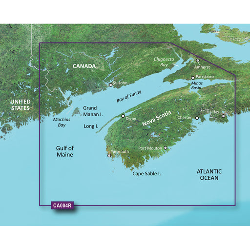 Garmin BlueChart g3 Vision HD - VCA004R - Bay of Fundy - microSD/SD [010-C0690-00]-North Shore Sailing