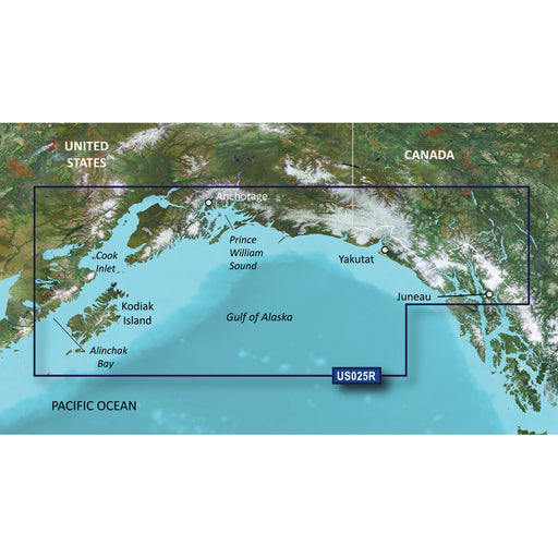Garmin BlueChart g3 Vision HD - VUS025R - Anchorage - Juneau - microSD/SD [010-C0726-00]-North Shore Sailing