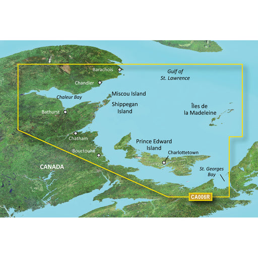 Garmin BlueChart g3 Vision HD - VCA006R - P.E.I. to Chaleur Bay - SD Card [010-C0692-00]-North Shore Sailing