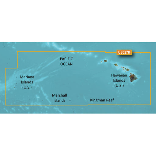 Garmin BlueChart g3 Vision HD - VUS027R - Hawaiian Islands - Mariana Islands - microSD/SD [010-C0728-00]-North Shore Sailing