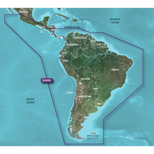 Garmin BlueChart g3 HD - HXSA600X - South America - microSD/SD [010-C1067-20]-North Shore Sailing