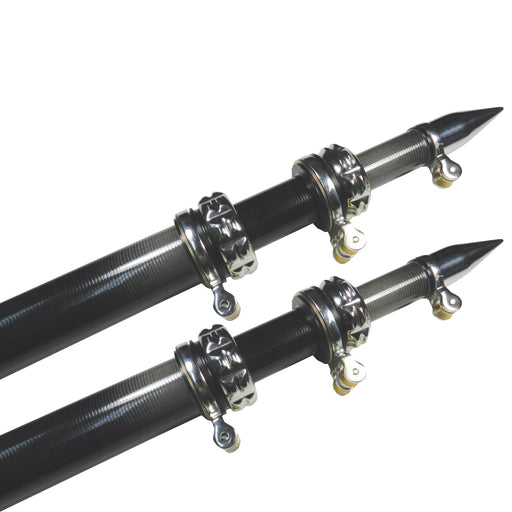 TACO 20' Carbon Fiber Outrigger Poles - Pair - Black [OT-4200CF]-North Shore Sailing