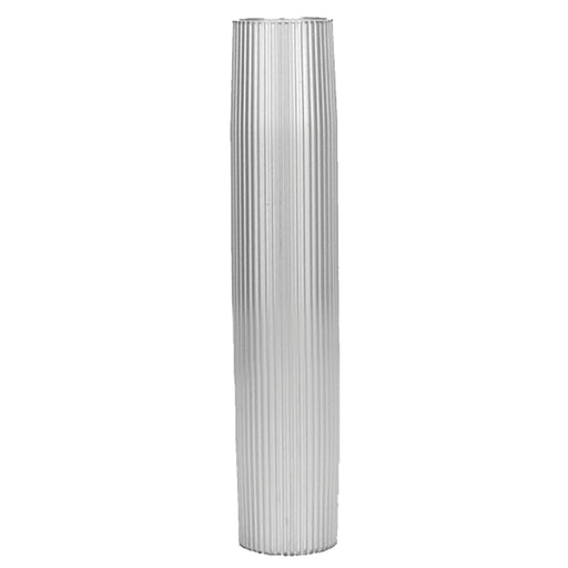 TACO Aluminum Ribbed Table Pedestal - 2-3/8" O.D. - 26" Length [Z60-8266VEL26-2]-North Shore Sailing