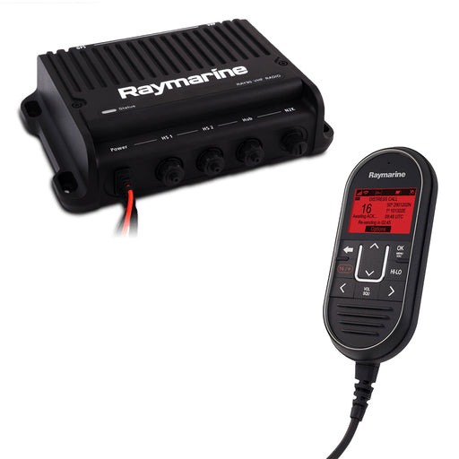 Raymarine Ray90 Modular Dual-Station VHF Black Box Radio System [E70492]-North Shore Sailing