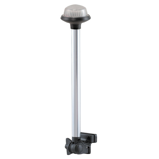 Perko Fold Down All-Round Frosted Globe Pole Light - Horizontal Mount - White [1634DP0CHR]-North Shore Sailing