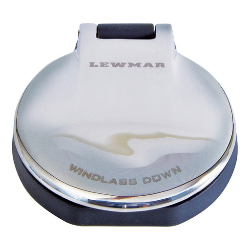 Lewmar Deck Foot Switch - Windlass Down - Stainless Steel [68000888]-North Shore Sailing