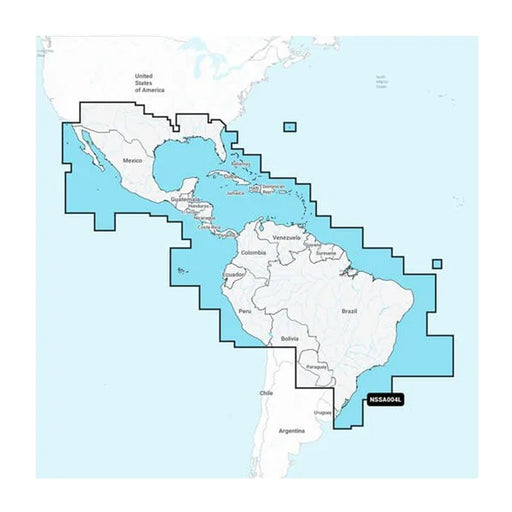 Garmin Navionics+ NSSA004L - Mexico, the Caribbean to Brazil - Inland  Coastal Marine Chart [010-C1285-20]-North Shore Sailing