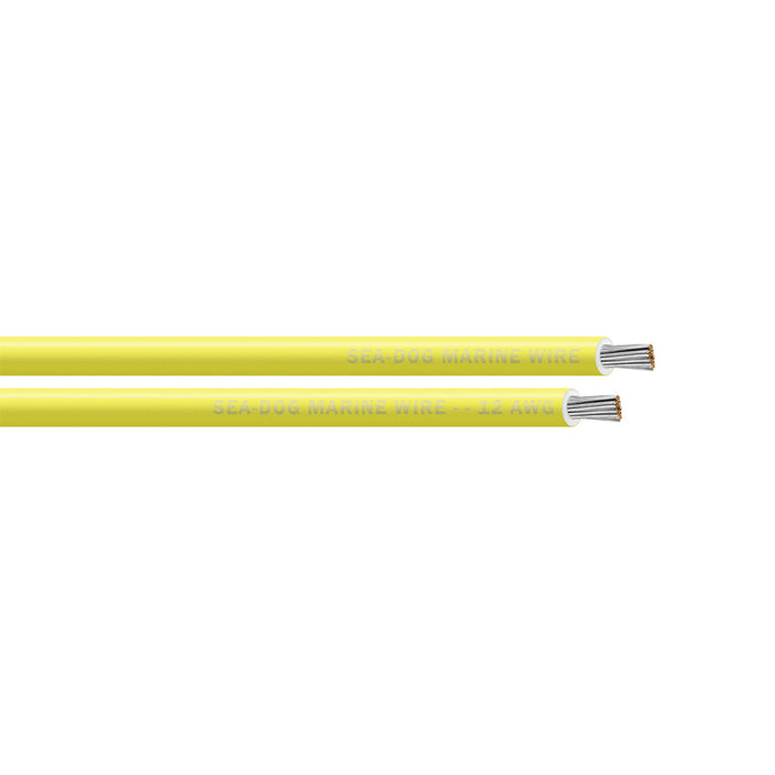 Sea-Dog 12 AWG Yellow Primary Wire - 250' [8012034]