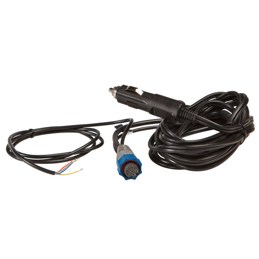Lowrance CA-8 Cigarette Lighter Power Cable [119-10]-North Shore Sailing
