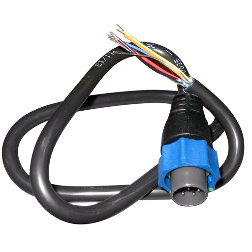 Lowrance Adapter Cable 7-Pin Blue to Bare Wires [000-10046-001]-North Shore Sailing