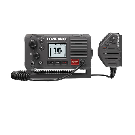 Lowrance Link-6S Class D DSC VHF Radio - Gray - NMEA 0183 [000-14493-001]-North Shore Sailing