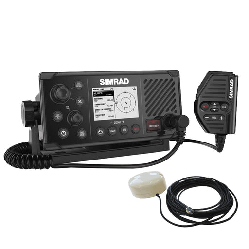 Simrad RS40-B VHF Radio w/Class B AIS Transceiver  GPS-500 Antenna [000-14818-001]-North Shore Sailing