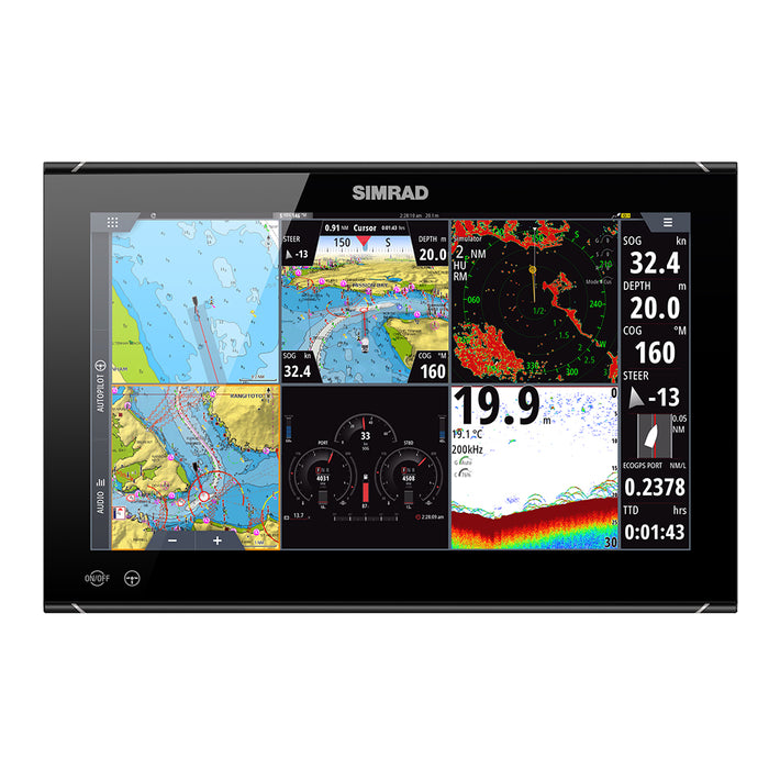 Simrad NSO evo3S 16" MFD System Pack [000-15126-001]-North Shore Sailing