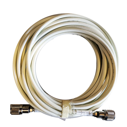 Shakespeare 20 Cable Kit f/Phase III VHF/AIS Antennas - 2 Screw On PL259S  RG-8X Cable w/FME Mini Ends Included [PIII-20-ER]-North Shore Sailing