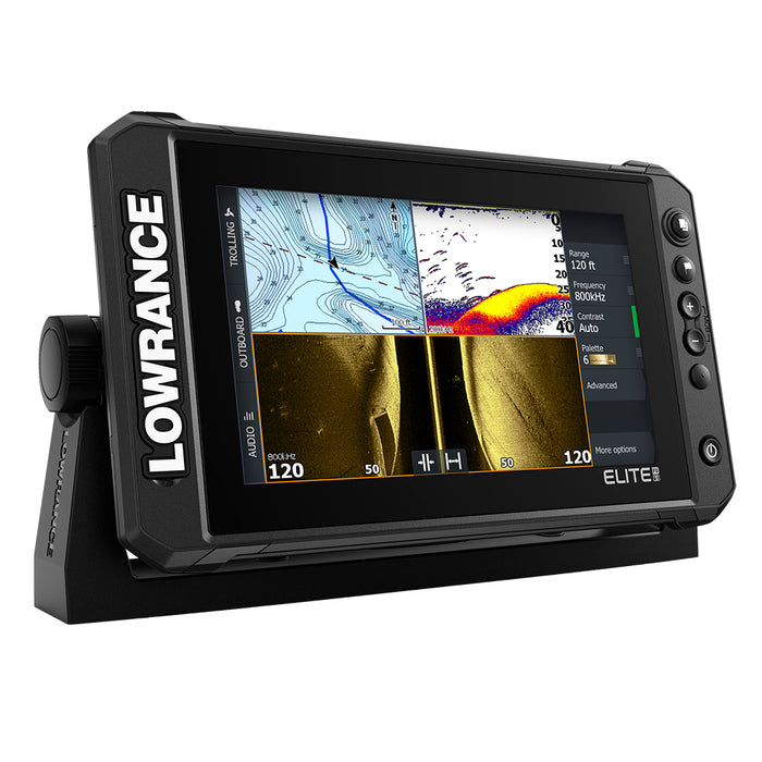 Lowrance Elite FS 9 Chartplotter/Fishfinder w/Active Imaging 3-in-1 Transom Mount Transducer [000-15692-001]-North Shore Sailing