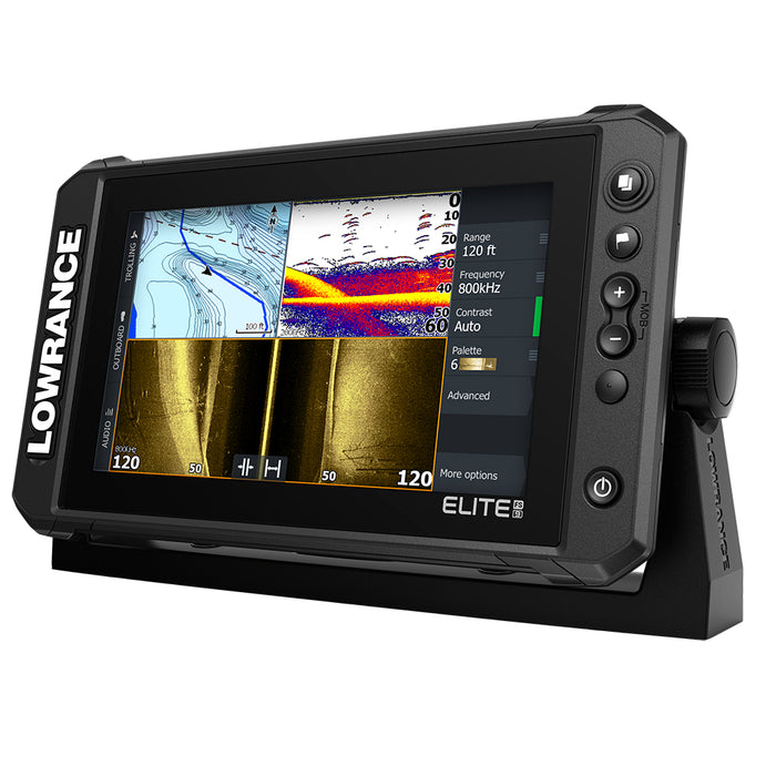 Lowrance Elite FS 9 Chartplotter/Fishfinder w/Active Imaging 3-in-1 Transom Mount Transducer [000-15692-001]-North Shore Sailing