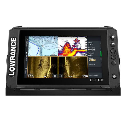 Lowrance Elite FS 9 Chartplotter/Fishfinder w/Active Imaging 3-in-1 Transom Mount Transducer [000-15692-001]-North Shore Sailing