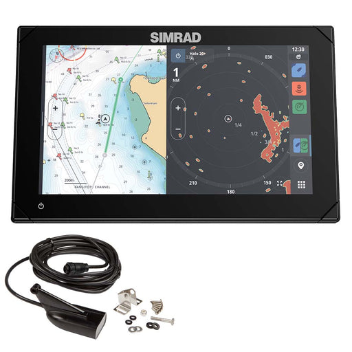 Simrad NSX 3009 9" Combo Chartplotter  Fishfinder w/HDI Transducer [000-15372-001]-North Shore Sailing