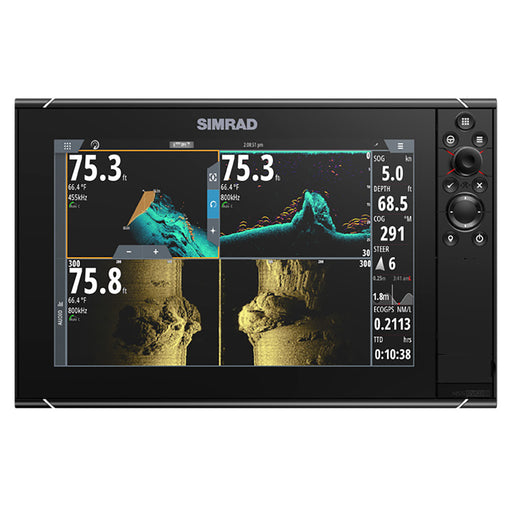 Simrad NSS12 evo3S Combo Multi-Function Chartplotter/Fishfinder - No HDMI Video Outport [000-15403-002]-North Shore Sailing
