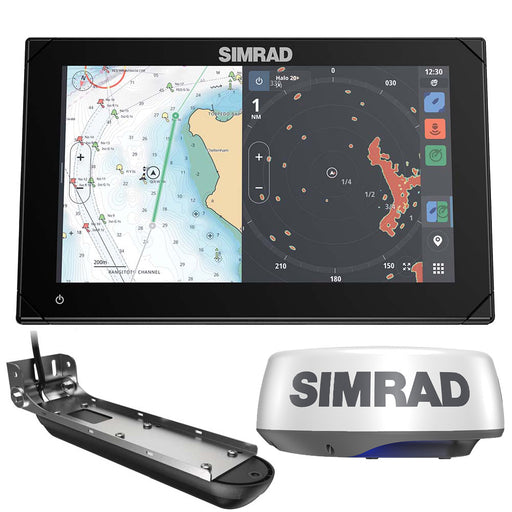 Simrad NSX 3009 Radar Bundle - HALO20+ Radar Dome  Active Imaging 3-in-1 Transducer [000-15377-001]-North Shore Sailing