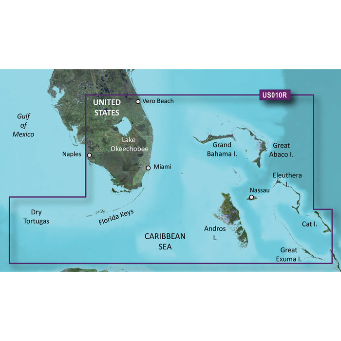 Garmin BlueChart g3 Vision HD - VUS010R - Southeast Florida - microSD/SD [010-C0711-00]-North Shore Sailing