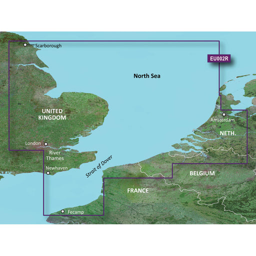 Garmin BlueChart g3 HD - HXEU002R - Dover to Amsterdam  England Southeast - microSD/SD [010-C0761-20]-North Shore Sailing