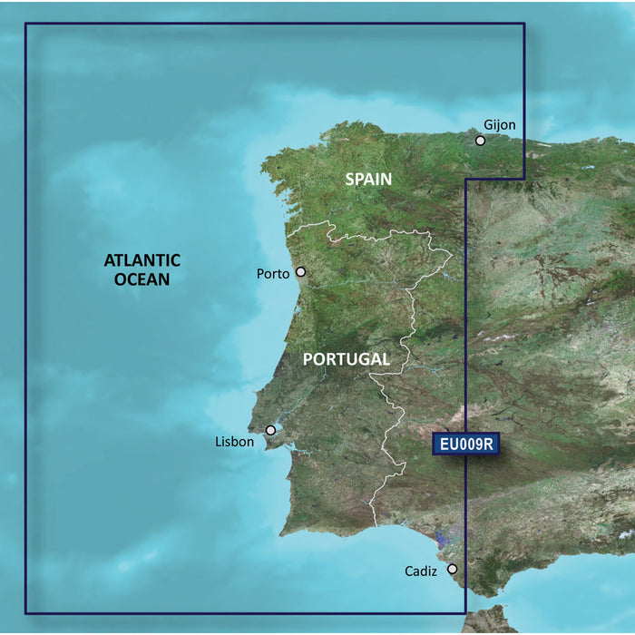 Garmin BlueChart g3 HD - HXEU009R - Portugal  Northwest Spain - microSD/SD [010-C0767-20]-North Shore Sailing
