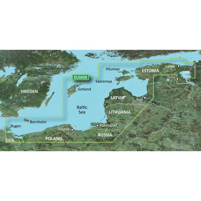 Garmin BlueChart g3 HD - HXEU065R - Baltic Sea East Coast - microSD/SD [010-C0849-20]-North Shore Sailing
