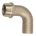 Perko 1-1/2" Pipe to Hose Adapter 90 Degree Bronze MADE IN THE USA [0063DP8PLB]-North Shore Sailing