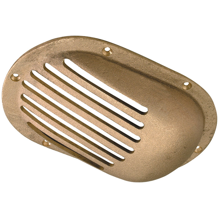 Perko 3-1/2" x 2-1/2" Scoop Strainer Bronze MADE IN THE USA [0066DP1PLB]-North Shore Sailing