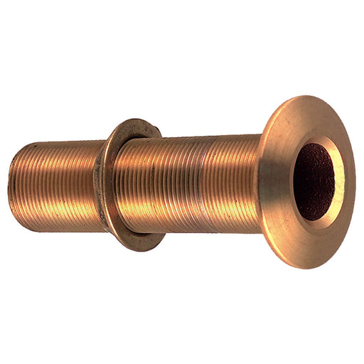 Perko 3/4" Thru-Hull Fitting w/Pipe Thread Bronze Extra Long - Max Hull 5" Thick [0348DP5PLB]-North Shore Sailing