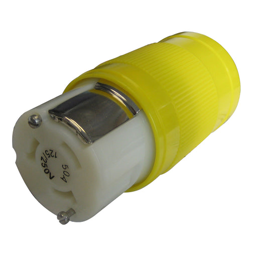 Marinco 50A 125/250V Locking Connector [6364CRN]-North Shore Sailing