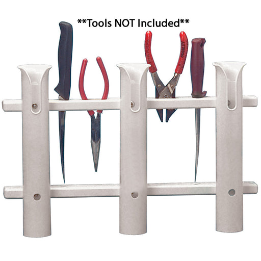 TACO 3-Rod Poly Rod Rack - White [P03-063W]-North Shore Sailing