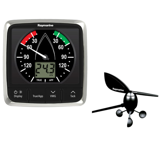 Raymarine i60 Wind Display System w/Masthead Wind Vane Transducer [E70150]-North Shore Sailing