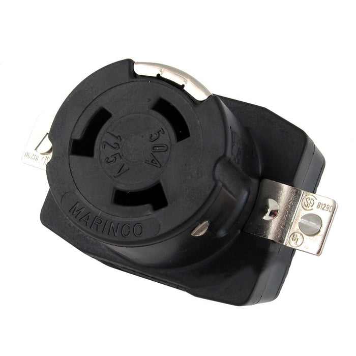 Marinco 6370CR 50Amp/125V Wire Dockside Receptacle [6370CR]-North Shore Sailing