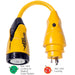 Marinco P30-503 EEL 50A-125V Female to 30A-125V Male Pigtail Adapter - Yellow [P30-503]-North Shore Sailing