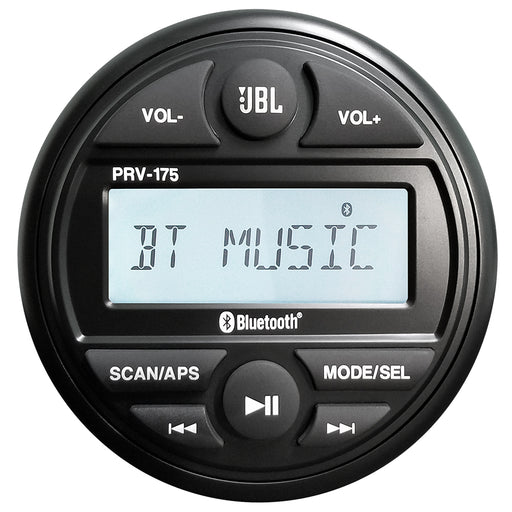 JBL PRV 175 AM/FM/USB/Bluetooth Gauge Style Stereo [JBLPRV175]-North Shore Sailing