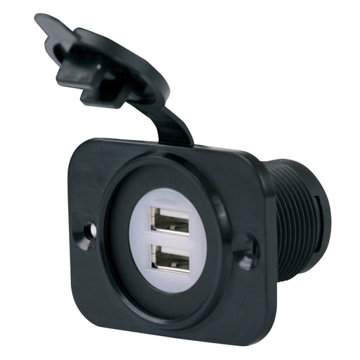 Marinco SeaLink Deluxe Dual USB Charger Receptacle [12VDUSB]-North Shore Sailing