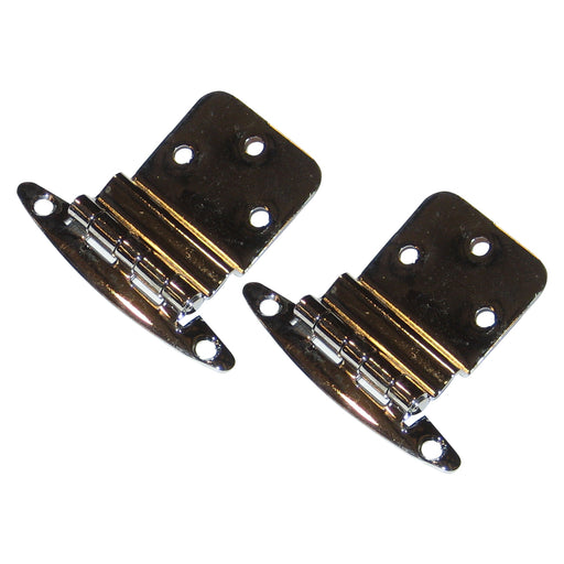 Perko Chrome Plated Brass 3/8" Inset Hinges [0271DP0CHR]-North Shore Sailing