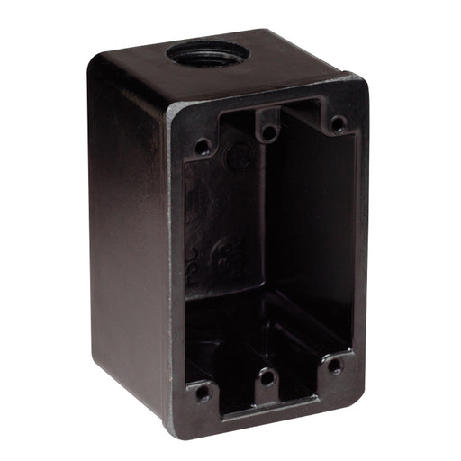 Marinco FS Box Black f/15A, 20A, 30A Receptacles [6080]-North Shore Sailing