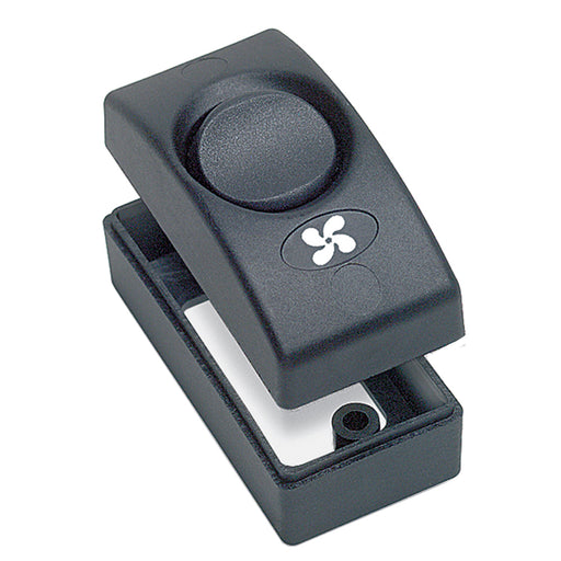 Marinco Countour 1100 Series Single Interior Switch - On/Off - Black [1100-BK]-North Shore Sailing