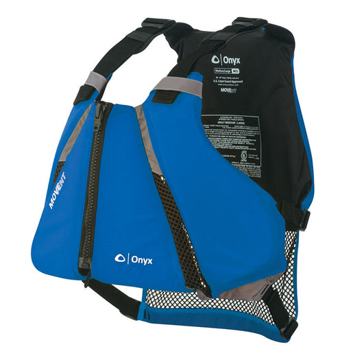 Onyx MoveVent Curve Paddle Sports Life Vest - M/L - Blue [122000-500-040-16]-North Shore Sailing