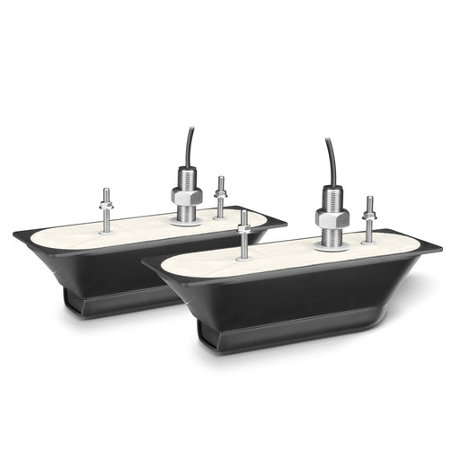 Garmin GT51M-THP SS TH Pair DownV/SideV 500W (CHIRP 260/455kHz) Trad. 600W (Mid CHIRP 80-160) Transducers - 12-Pin [010-01966-11]-North Shore Sailing