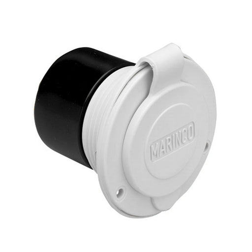 Marinco 15A 125V On-Board Charger Inlet - Front Mount - White [150BBIW]-North Shore Sailing