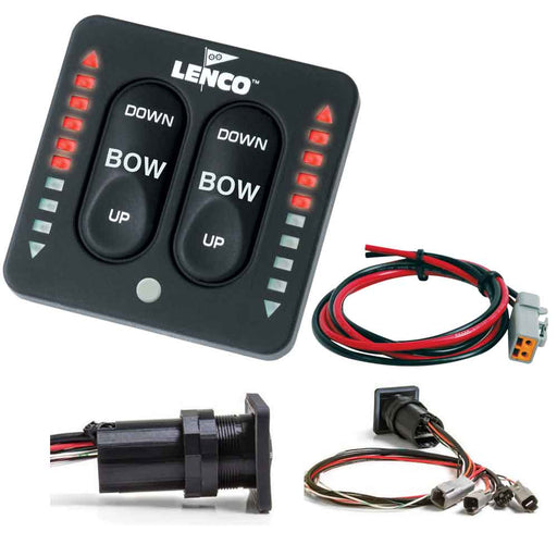 Lenco LED Indicator Integrated Tactile Switch Kit w/Pigtail f/Single Actuator Systems [15170-001]-North Shore Sailing
