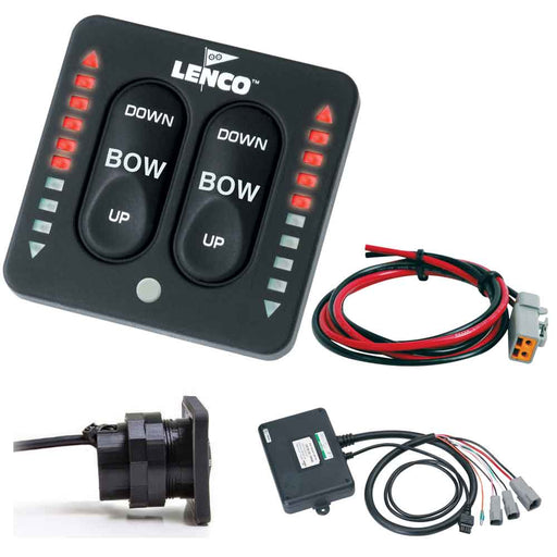 Lenco LED Indicator Two-Piece Tactile Switch Kit w/Pigtail f/Single Actuator Systems [15270-001]-North Shore Sailing