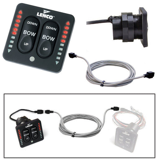 Lenco Flybridge Kit f/ LED Indicator Key Pad f/All-In-One Integrated Tactile Switch - 10' [11841-001]-North Shore Sailing