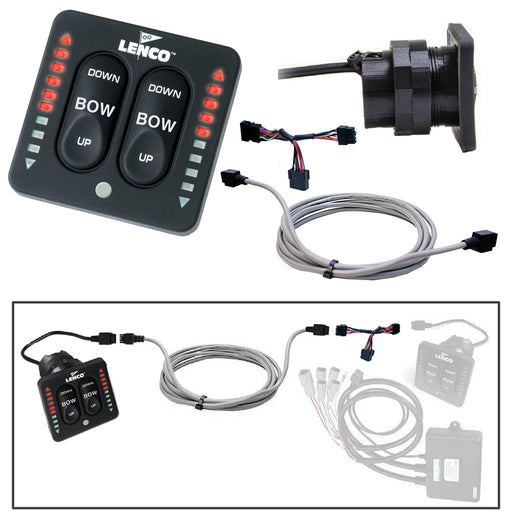 Lenco Flybridge Kit f/LED Indicator Key Pad f/Two-Piece Tactile Switch - 10' [11941-001]-North Shore Sailing