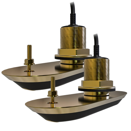 Raymarine RV-212 RealVision 3D Bronze Thru-Hull Transducer Pair Pack - 12 - 8M Cable  Y-Cable [T70318]-North Shore Sailing