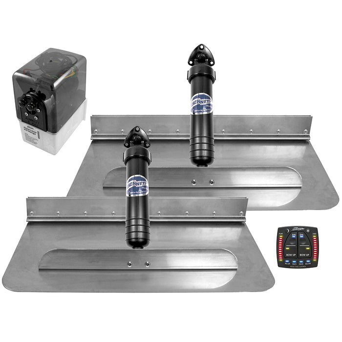 Bennett 1812ATP 18 x 12 Hydraulic Trim Tabs with ATP [1812ATP]-North Shore Sailing